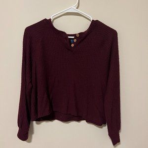Old Navy Cropped Sweater (Size Girls' Large)
